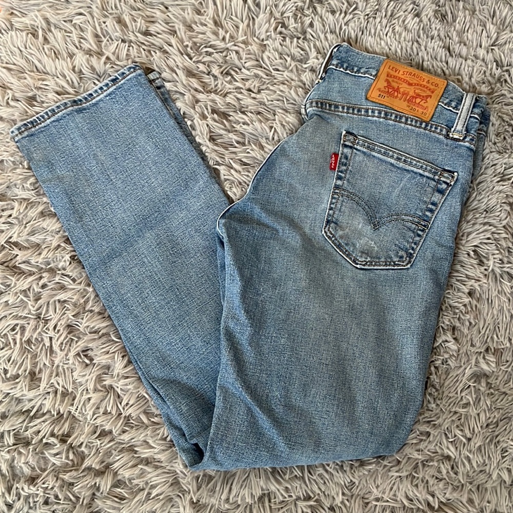 Made in USA men’s Levi’s 511 jeans size 30x30